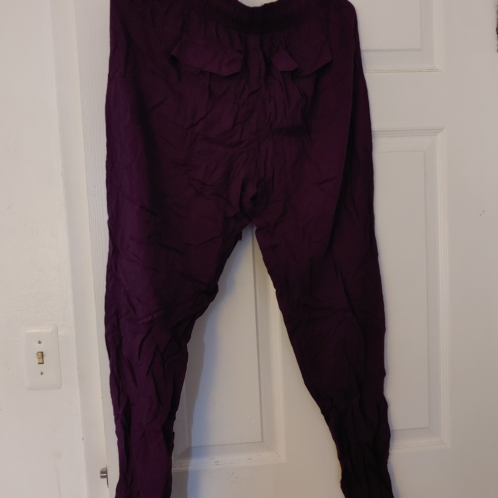 Purple pants
